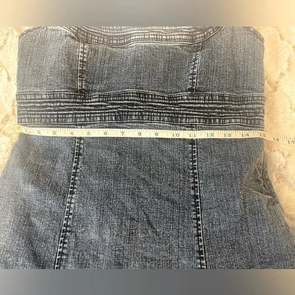 3/$30 Rewind over all mini dress size 9 - Picture 9 of 9